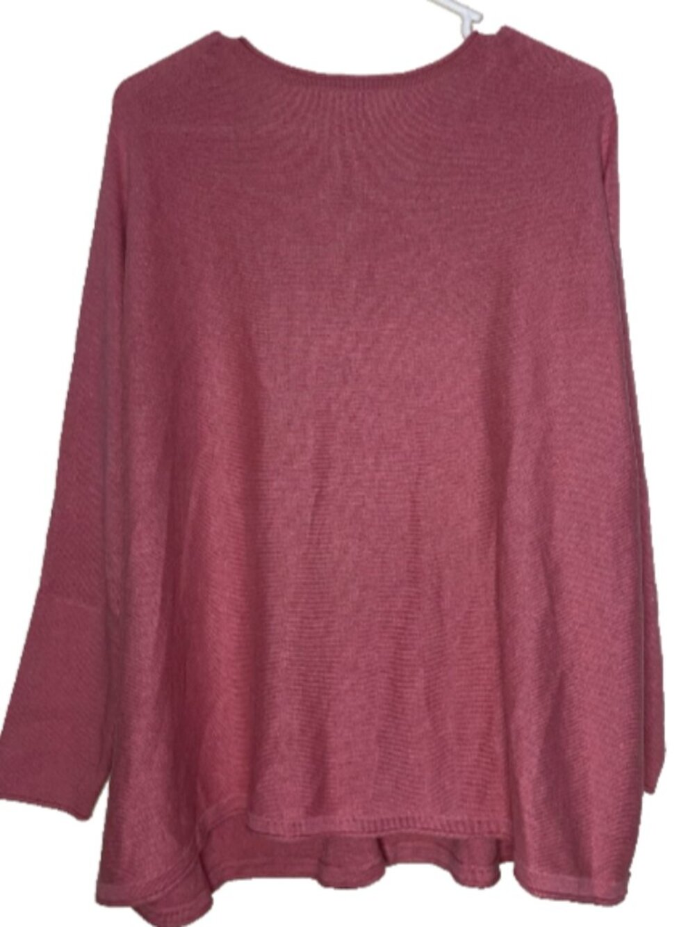 PureJill Small Women's Pink Solid Cardigan Sweater 100% Cotton - Picture 2 of 2